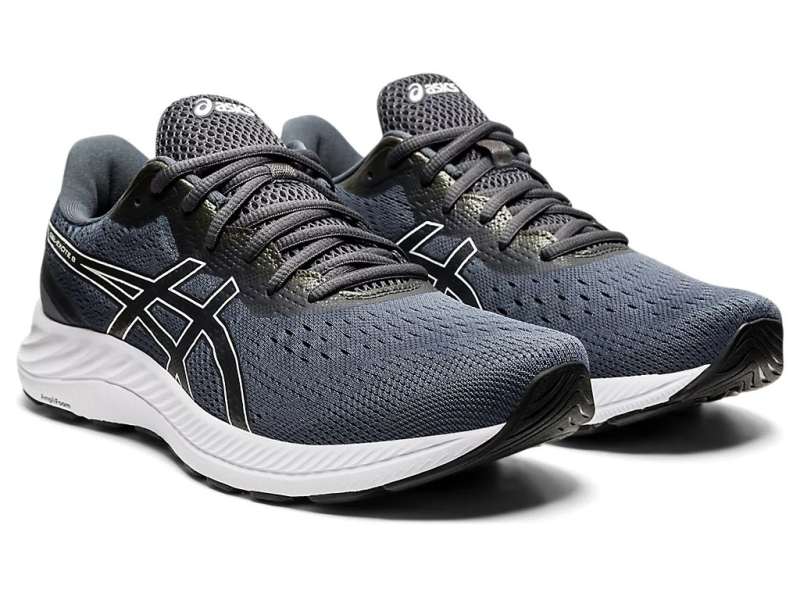 Asics Gel-excite 8 (4e) Carrier Grey/White | PE2I7Bbum