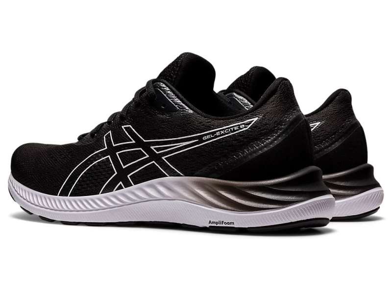 Asics Gel-excite 8 Black/White | k4DpEfoMg