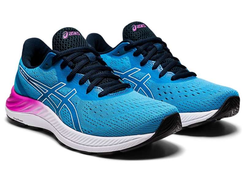 Asics Gel-excite 8 Digital Aqua/White | KJ9DdC1sB