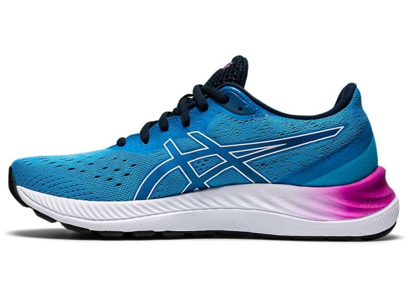 Asics Gel-excite 8 Digital Aqua/White | KJ9DdC1sB