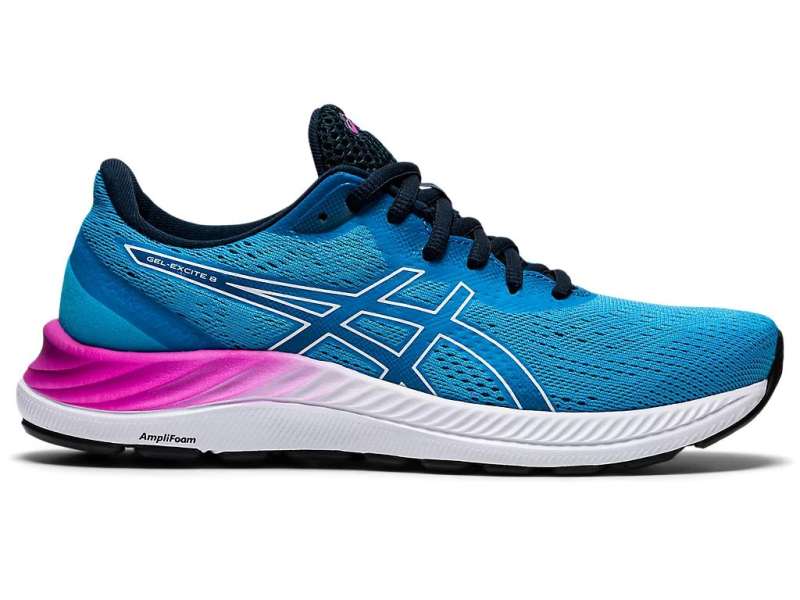 Asics Gel-excite 8 Digital Aqua/White | KJ9DdC1sB