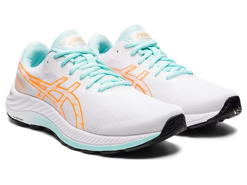 Asics Gel-excite 9 White/Orange Pop | WyculV2O1