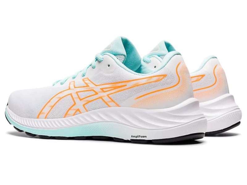 Asics Gel-excite 9 White/Orange Pop | WyculV2O1