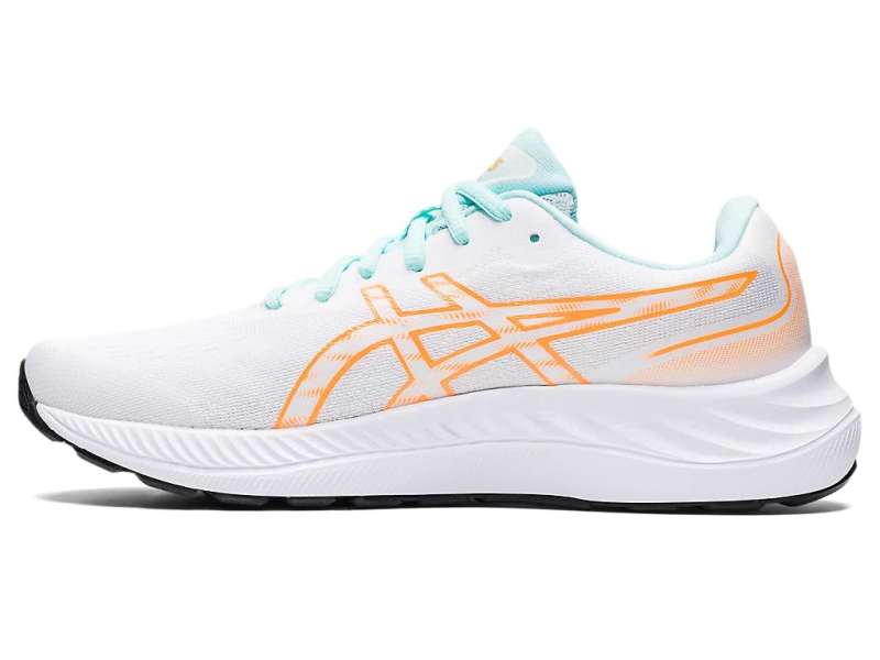 Asics Gel-excite 9 White/Orange Pop | WyculV2O1