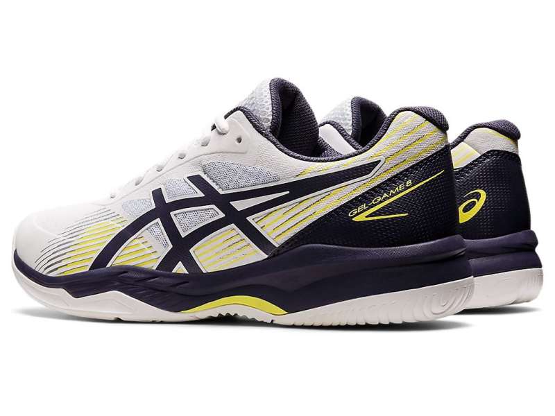 Asics Gel-game 8 White/Indigo Fog | 77VdFWQCz