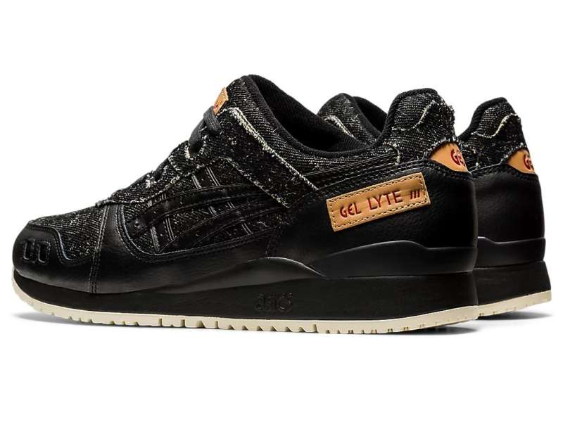 Asics Gel-lyte Iii Black/Black | Tlmucm0Qd