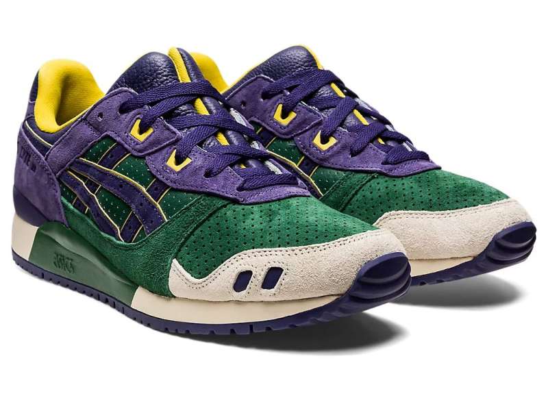 Asics Gel-lyte Iii Og Hunter Green/Purple Matte | CkxZBuy5I