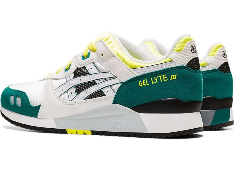 Asics Gel-lyte Iii White/Yellow | HC7kyZKll