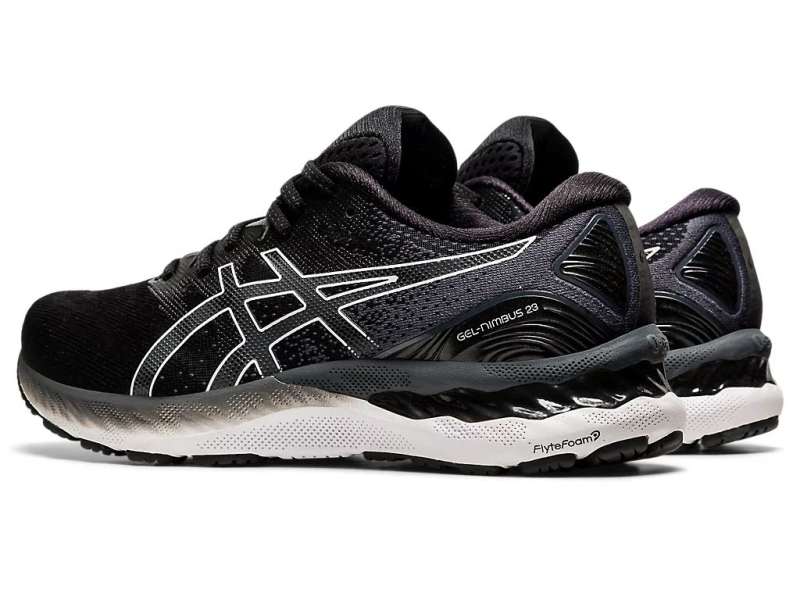 Asics Gel-nimbus 23 (2e) Black/White | 46ur8UHtP