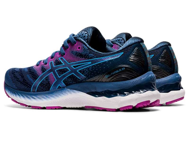 Asics Gel-nimbus 23 (D) Grand Shark/Digital Aqua | 4kDxUtbDx