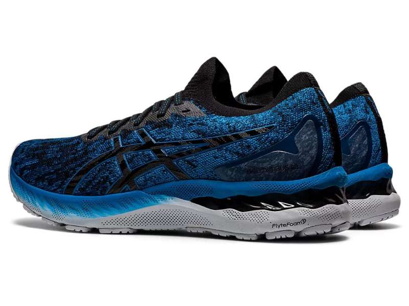 Asics Gel-nimbus 23 Knit Reborn Blue/Black | z14D0aQx8