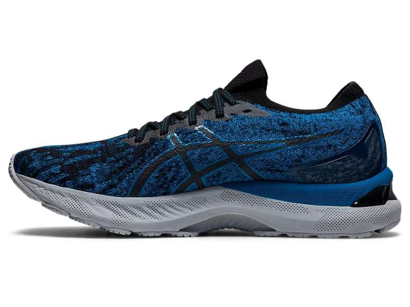 Asics Gel-nimbus 23 Knit Reborn Blue/Black | z14D0aQx8