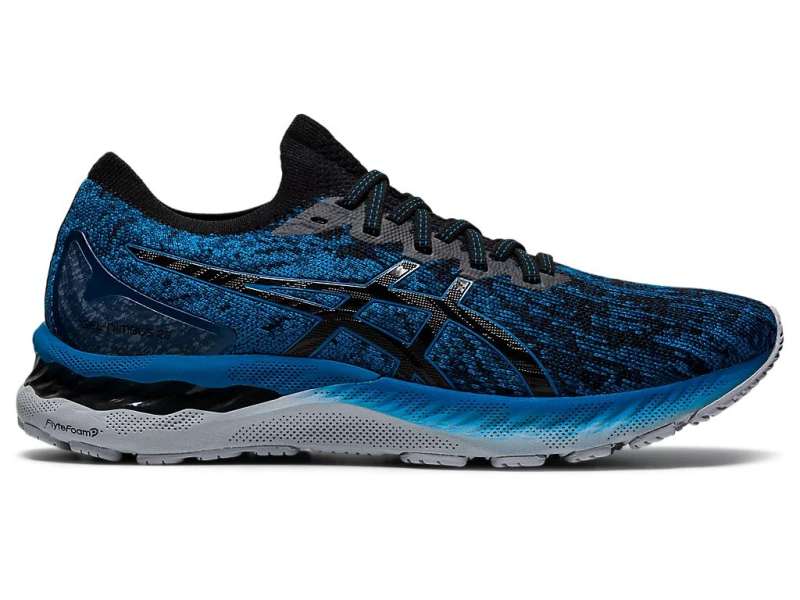 Asics Gel-nimbus 23 Knit Reborn Blue/Black | z14D0aQx8