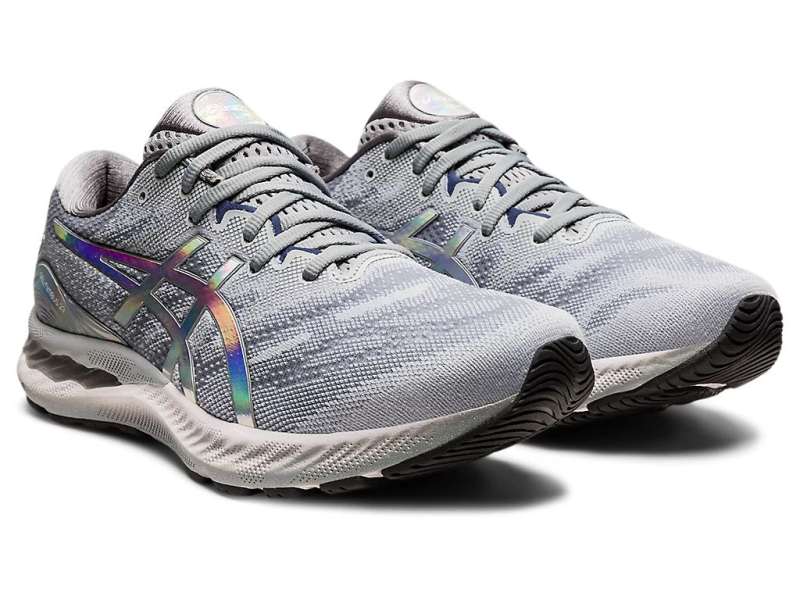 Asics Gel-nimbus 23 Platinum Piedmont Grey/White | NSHk3WoE5