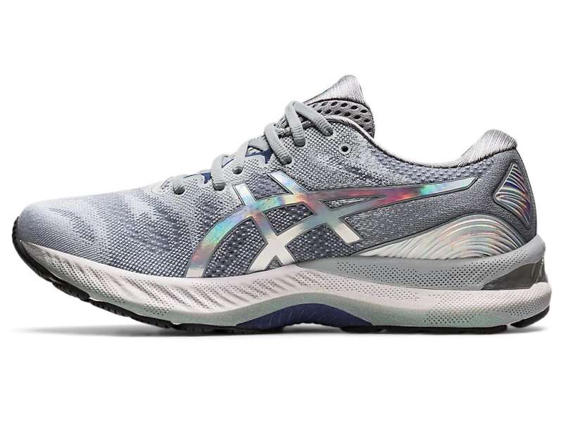 Asics Gel-nimbus 23 Platinum Piedmont Grey/White | NSHk3WoE5