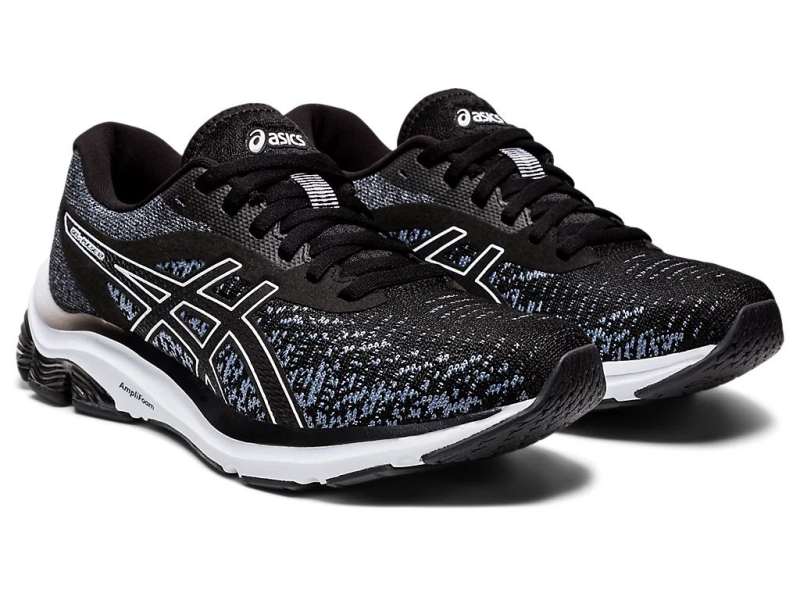 Asics Gel-pulse 12 Knit Black/Black | 84J5BFEdo