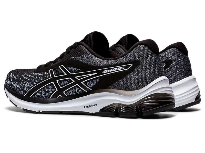 Asics Gel-pulse 12 Knit Black/Black | 84J5BFEdo