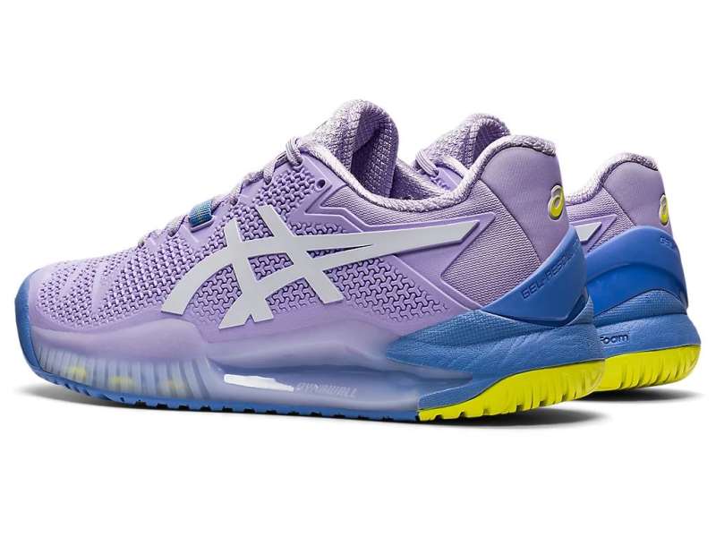 Asics Gel-resolution 8 Murasaki/White | Jo4BBb9So