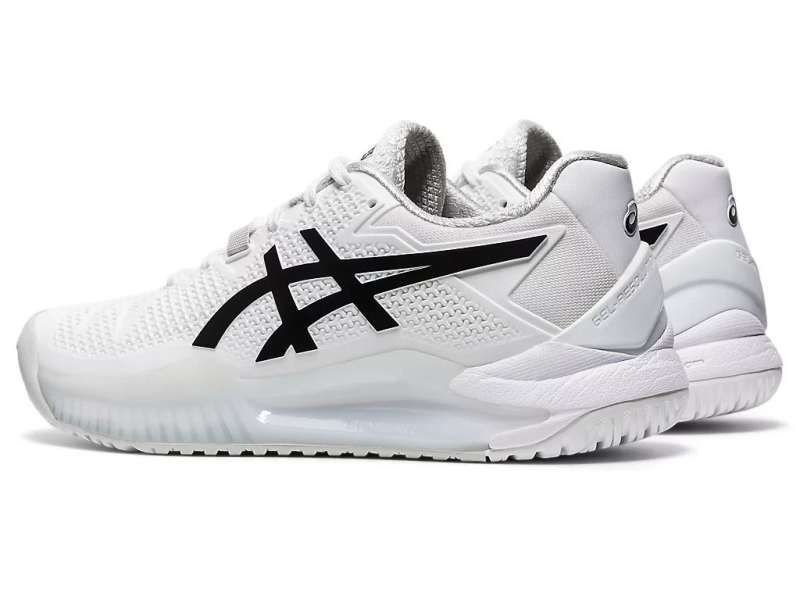 Asics Gel-resolution 8 White/Black | pyMxx4zz7