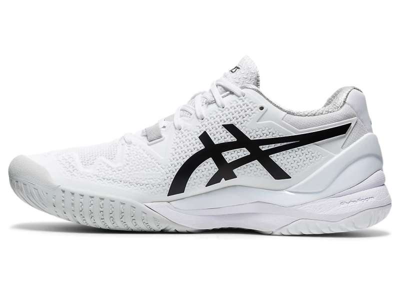 Asics Gel-resolution 8 White/Black | pyMxx4zz7