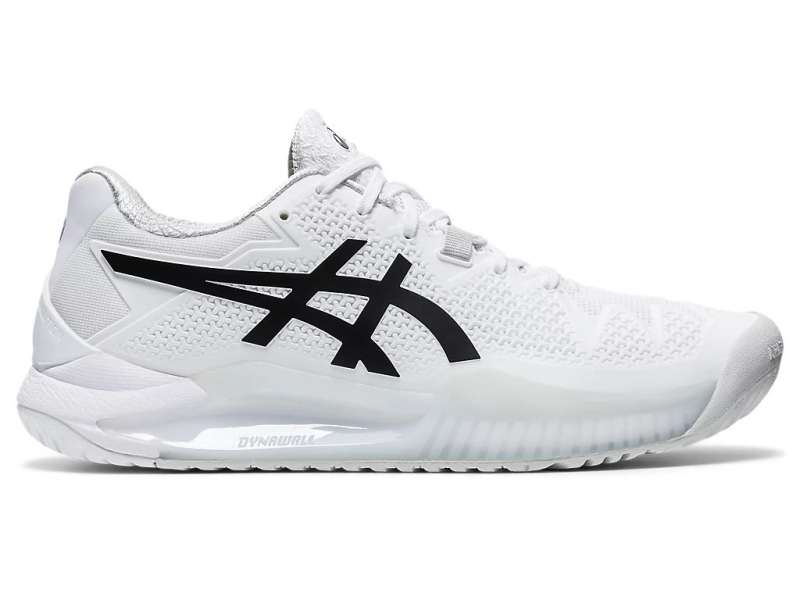 Asics Gel-resolution 8 White/Black | pyMxx4zz7