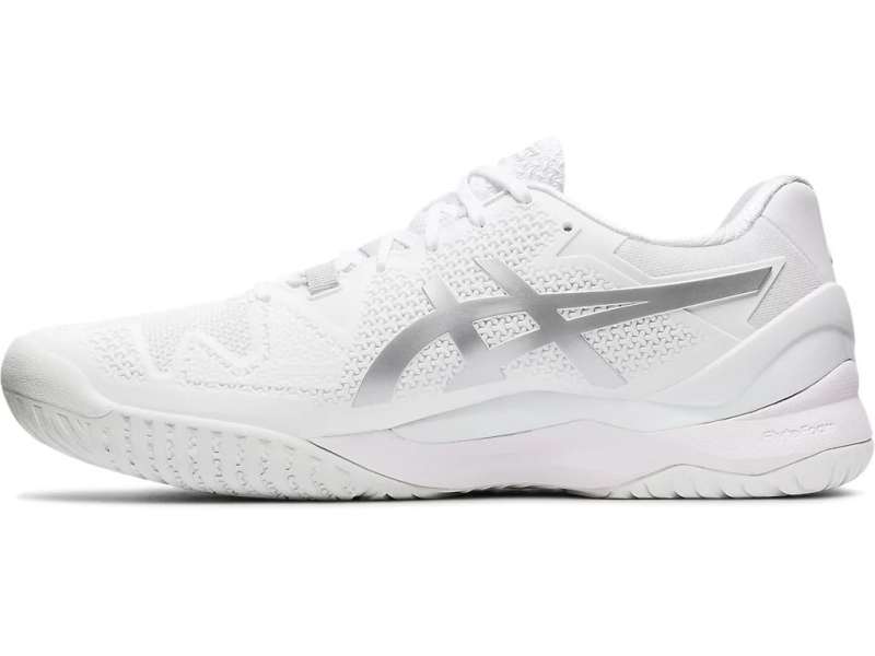 Asics Gel-resolution 8 ασημι | z1mdTnopr