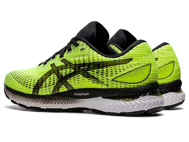 Asics Gel-saiun Safety Yellow/Pure Silver/White | Bwzrbm8CR