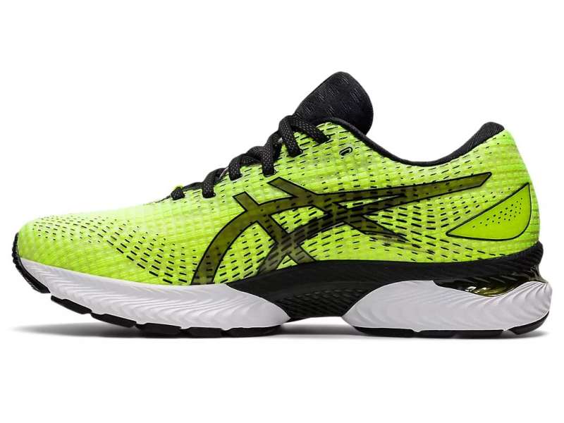 Asics Gel-saiun Safety Yellow/Pure Silver/White | Bwzrbm8CR