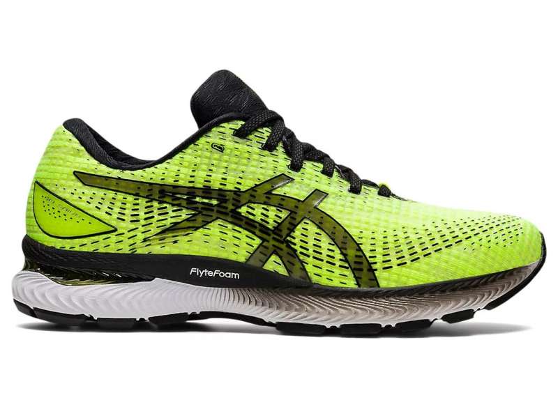 Asics Gel-saiun Safety Yellow/Pure Silver/White | Bwzrbm8CR