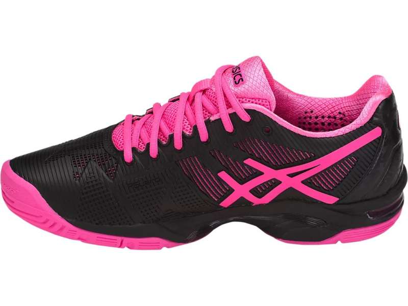 Asics Gel-solution Speed 3 Black/Hot Pink/Silver | PKhRQ6bFb