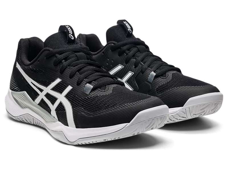 Asics Gel-tactic Black/White | G49FezBf1