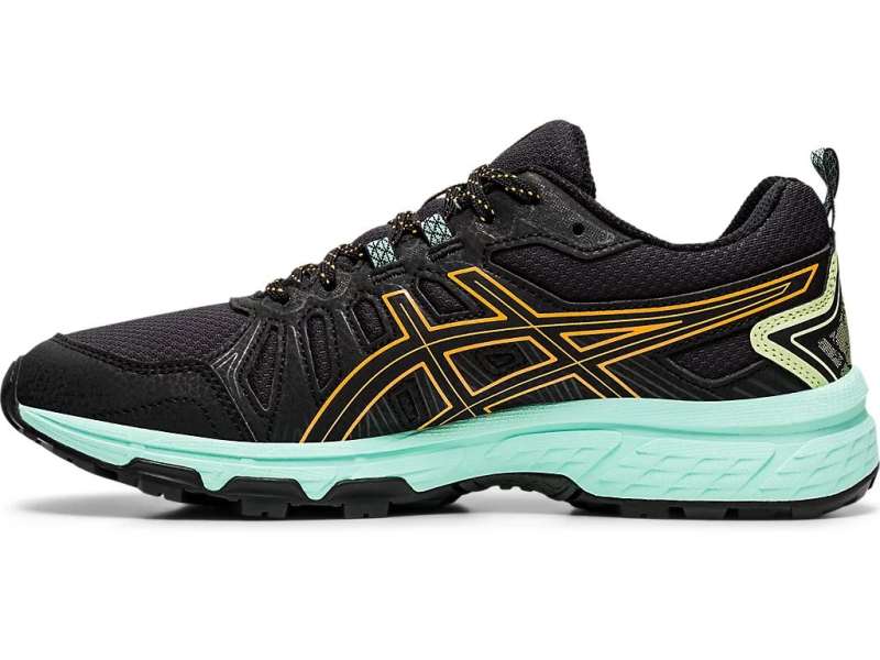 Asics Gel-venture 7 Black/Orange Pop | XxPkT9Lmu