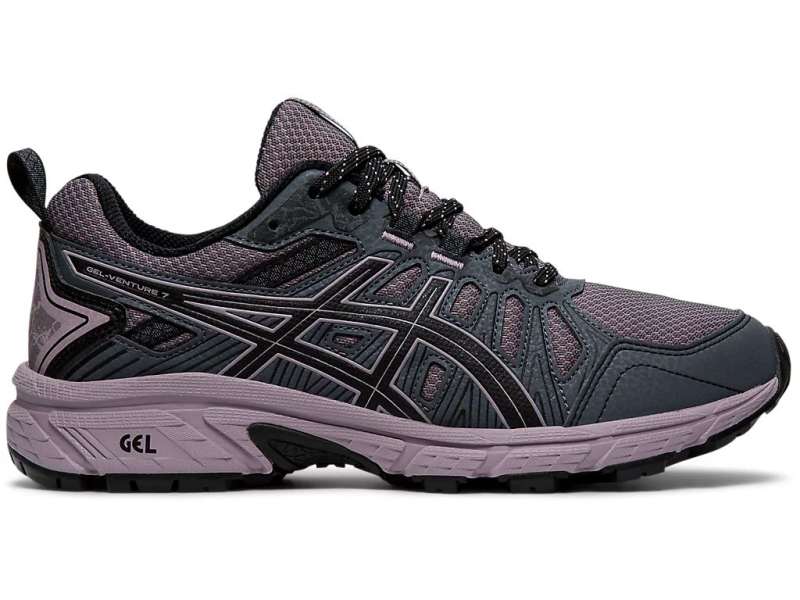 Asics Gel-venture 7 Carrier Grey/Violet Blush | vnQYZAA38