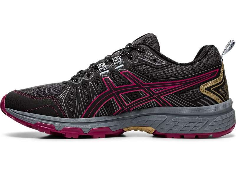 Asics Gel-venture 7 Graphite Grey/Dried Berry | er4gQtsdv