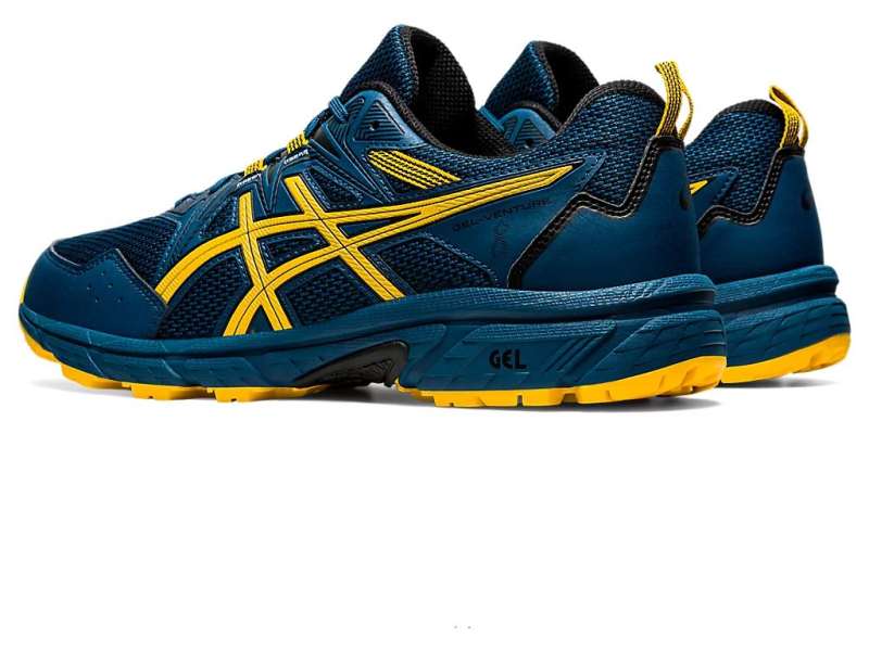 Asics Gel-venture 8 (4e) Mako Blue/Saffron | iKJihHPWR