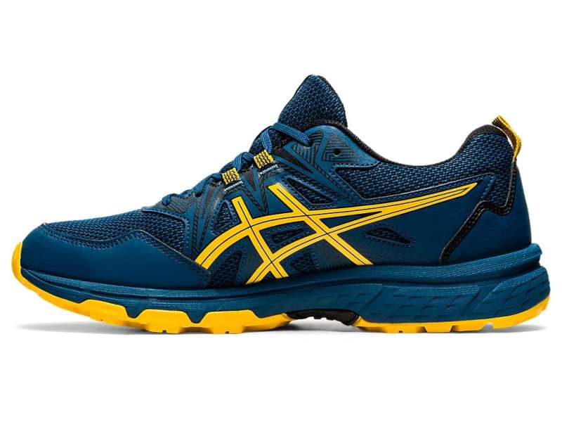 Asics Gel-venture 8 (4e) Mako Blue/Saffron | iKJihHPWR