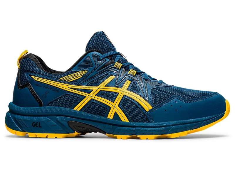 Asics Gel-venture 8 (4e) Mako Blue/Saffron | iKJihHPWR