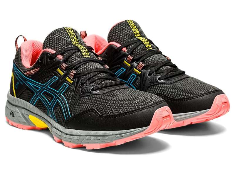 Asics Gel-venture 8 Black/Digital Aqua | yGXBcBiGQ