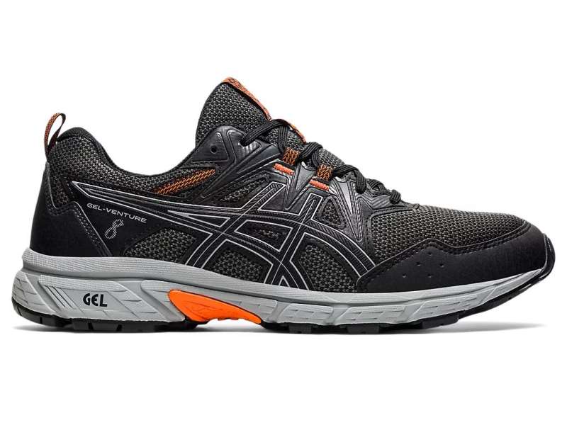 Asics Gel-venture 8 Black/Sheet Rock | U1z3AUts7