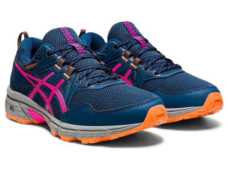 Asics Gel-venture 8 (D) Mako Blue/Pink Glo | EcvyzoRUQ