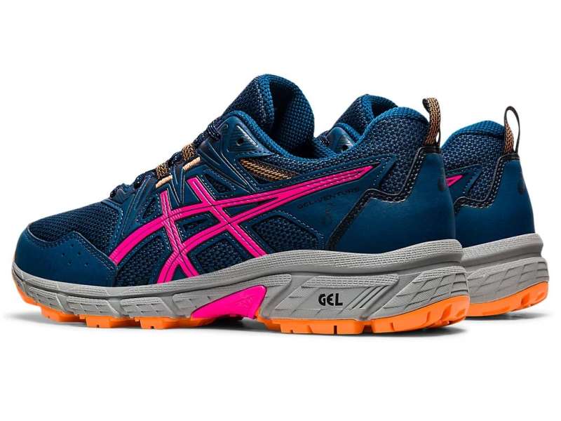 Asics Gel-venture 8 (D) Mako Blue/Pink Glo | EcvyzoRUQ