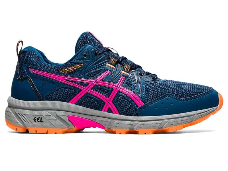 Asics Gel-venture 8 (D) Mako Blue/Pink Glo | EcvyzoRUQ