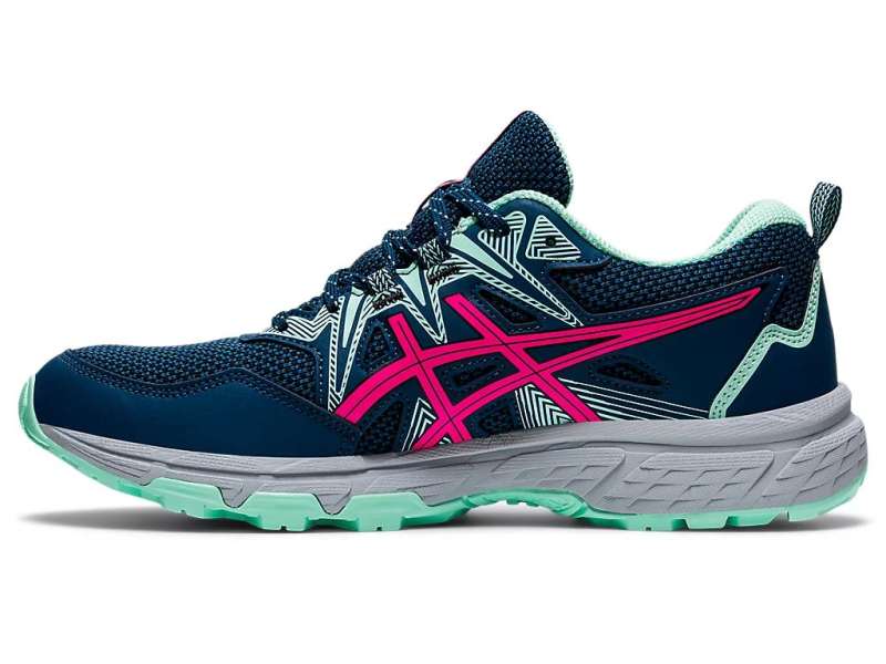 Asics Gel-venture 8 Mako Blue/Pink Glo | 9j7xaz5JY