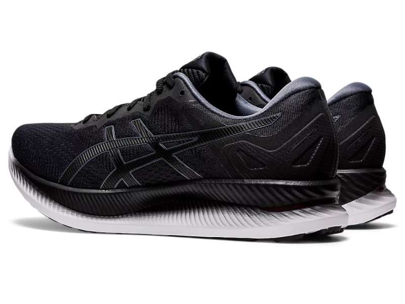 Asics Glideride Graphite Grey/Black | g0RRFR2GE