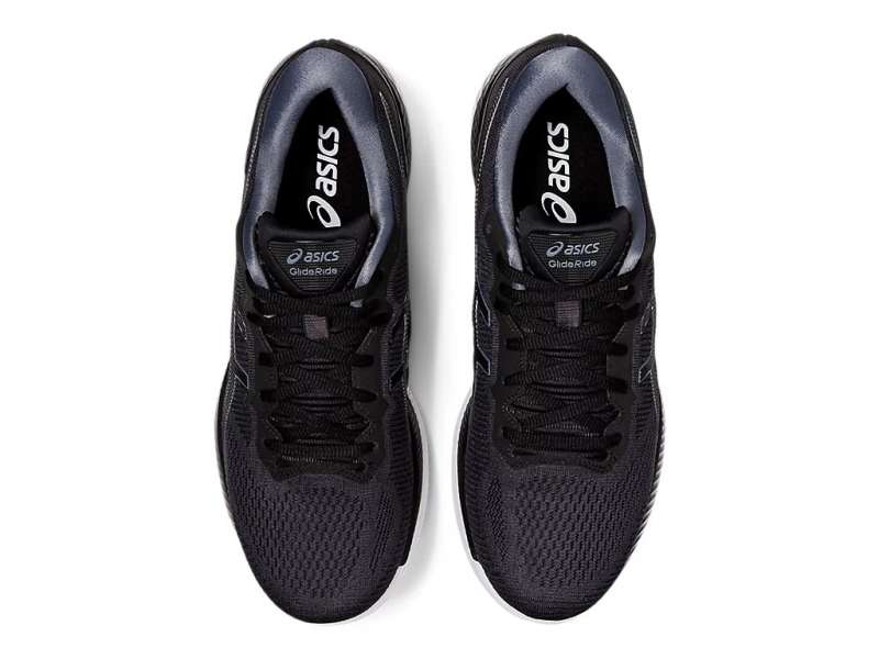 Asics Glideride Graphite Grey/Black | g0RRFR2GE