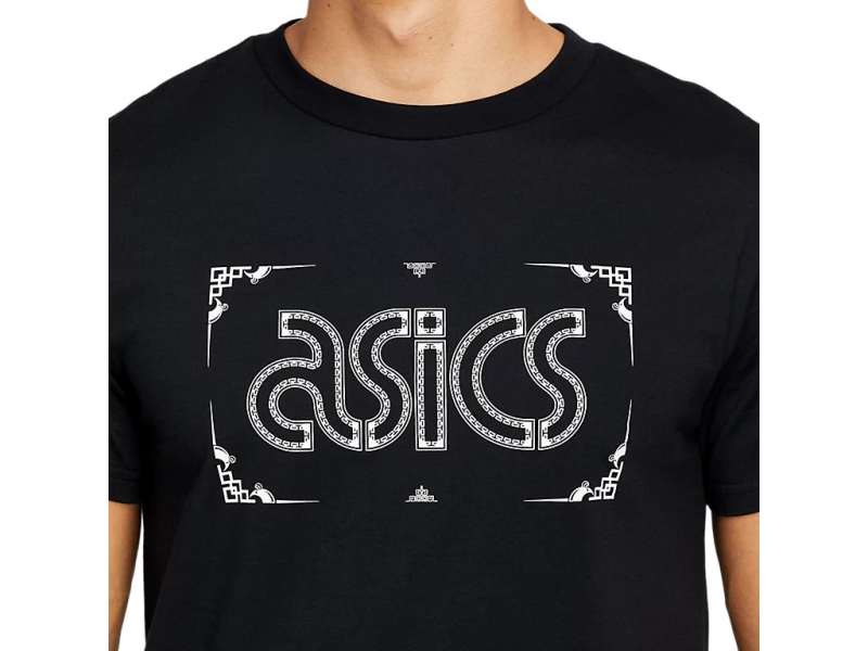 Asics Good Fortune κοντο Sleeve μαυρα | l0NNNkqKD