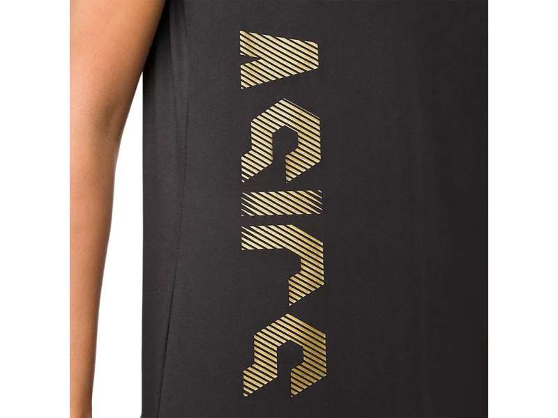 Asics Graphic κοντο Sleeve μαυρα | adwiRY6Wd