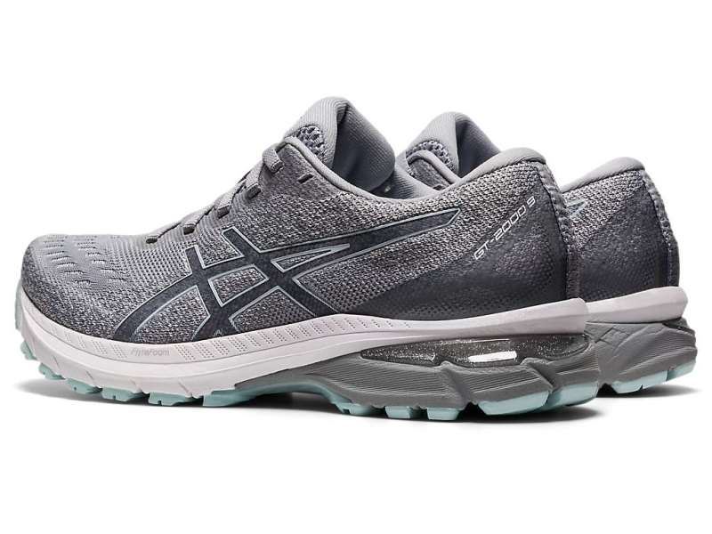 Asics Gt-2000 9 Knit Piedmont Grey/Aqua Angel | KO7v8f5y0