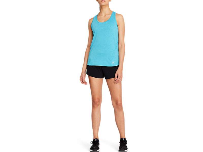 Asics Heathered Tank Lagoon Heather | fSZA9WJvI