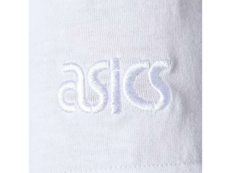 Asics Jersey Graphic κοντο Sleeve Tee ασπρα | IaH8GPxa0